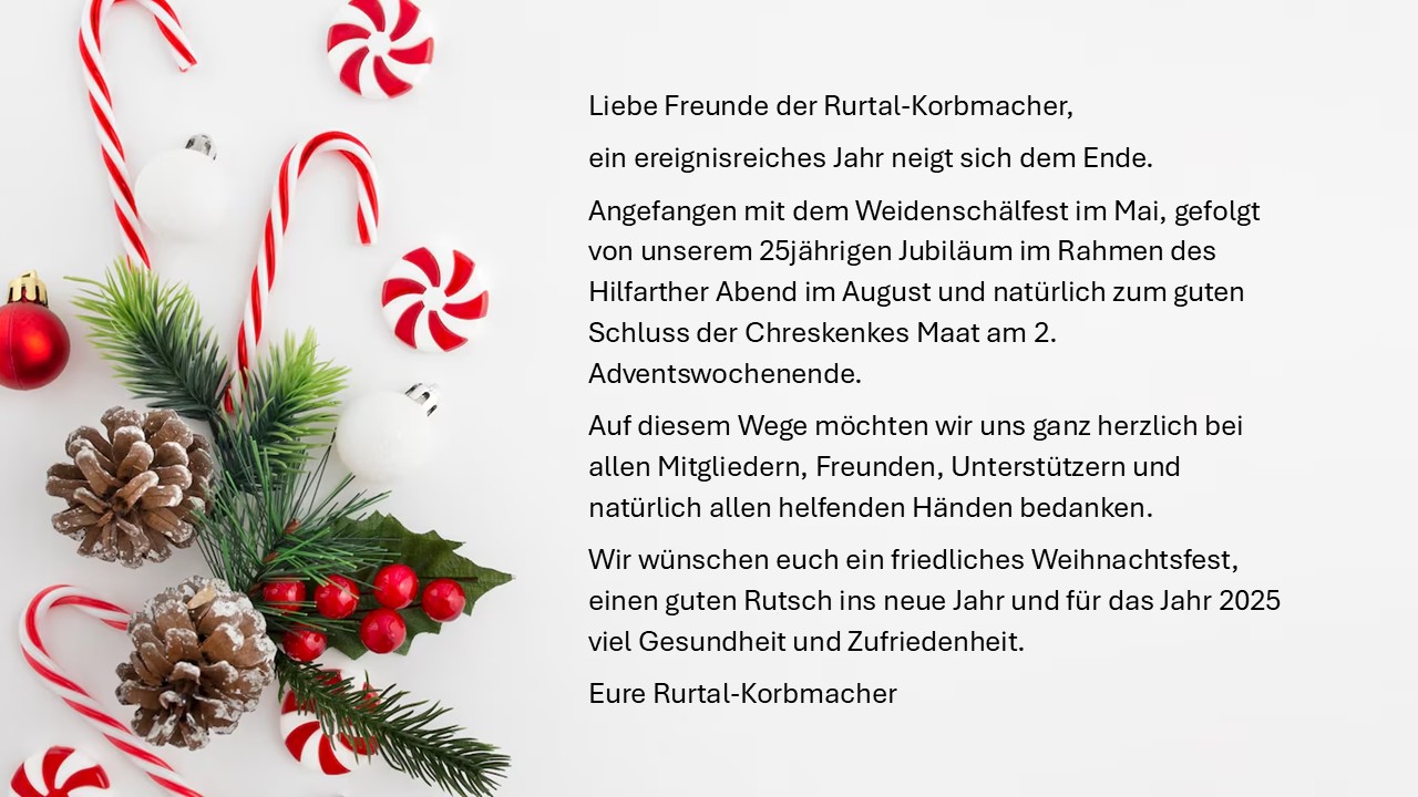 Weihnachtskarte 2024